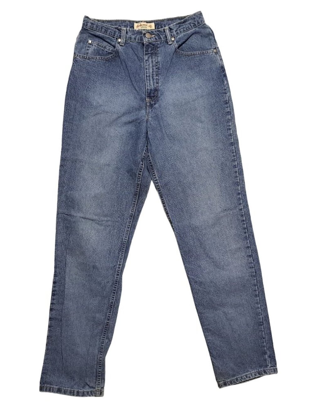St. Johns Bay Size 10 Blue Denim Jeans Relaxed Fit Straight Leg